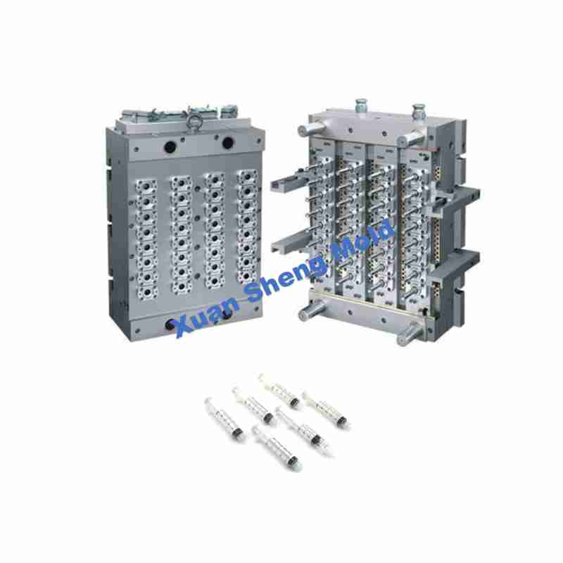 plastic syringe injection mold 