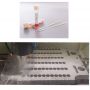 Medical sampling tube precision injection molding
