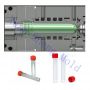 Medical sampling tube precision injection molding