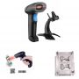 Handheld barcode scanner precision moulding and moulds
