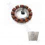 Stator insulation precision overmould insert injection molding