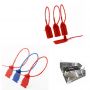 Zip tie for medical precision moulding and moulds