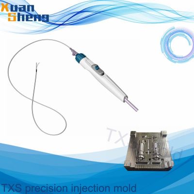 Medical handle precision injection mold